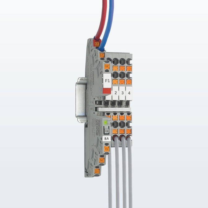 Одноканальний електронний автоматичний вимикач PTCB